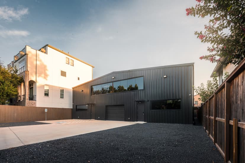 Panoramic view of private event space at Formula Automotive Museum