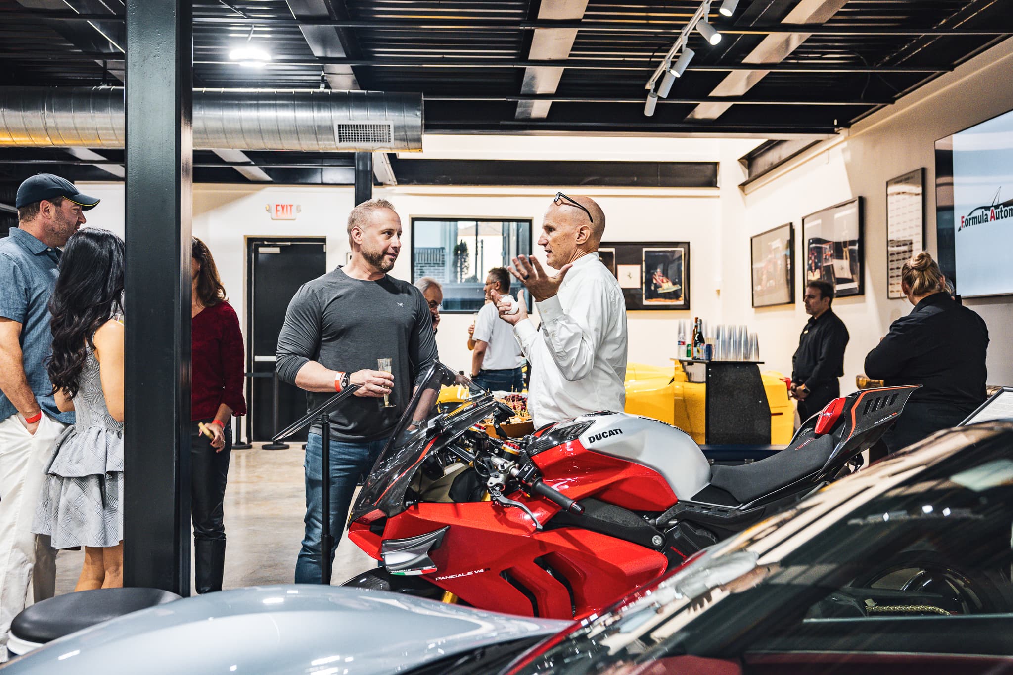 Guided museum tour through exotic supercars at Formula Automotive Museum Houston